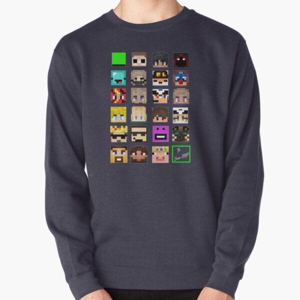 The Whole Dream SMP (Transparent version) Pullover Sweatshirt RB1106 product Offical Dream SMP Merch