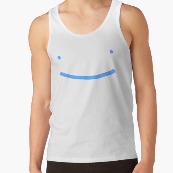 Dream SMP blue smile Tank Top RB1106 product Offical Dream SMP Merch