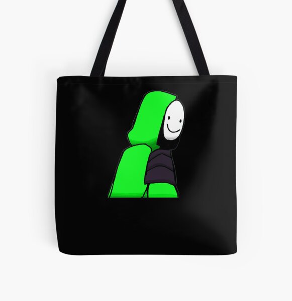 Dream smp smile minecraft 7 million smile dream smile minecraft  All Over Print Tote Bag RB1106 product Offical Dream SMP Merch