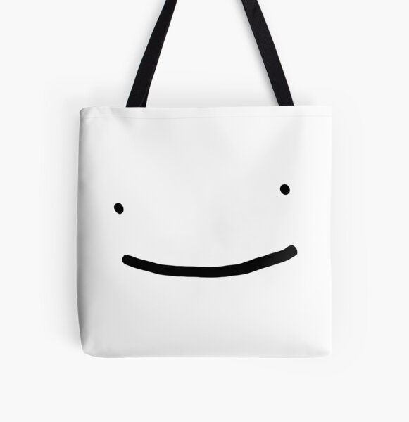 Dream SMP smile All Over Print Tote Bag RB1106 product Offical Dream SMP Merch