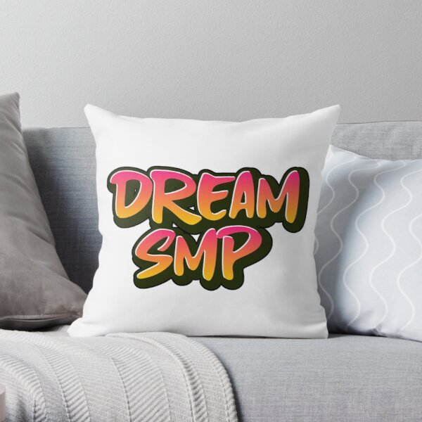 DREAM SMP  Throw Pillow RB1106 product Offical Dream SMP Merch